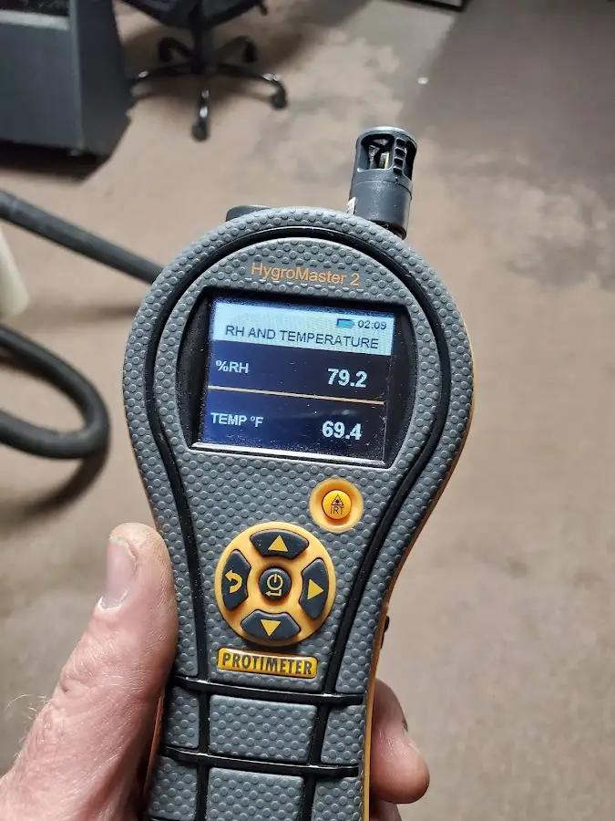 Moisture meter humidity assessment for Fire & Smoke Damage Restoration in Amherst